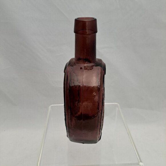 Horseshoe Medicine Co Bitters Wheaton Glass Brown Bottle 7.5"x 4 " Collectible - Picture 6 of 12